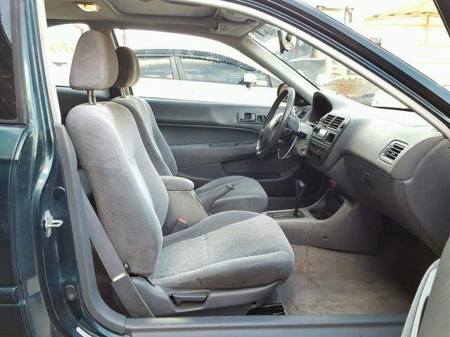 1HGEJ8248VL109573 - 1997 HONDA CIVIC EX მწვანე ფოტო 5