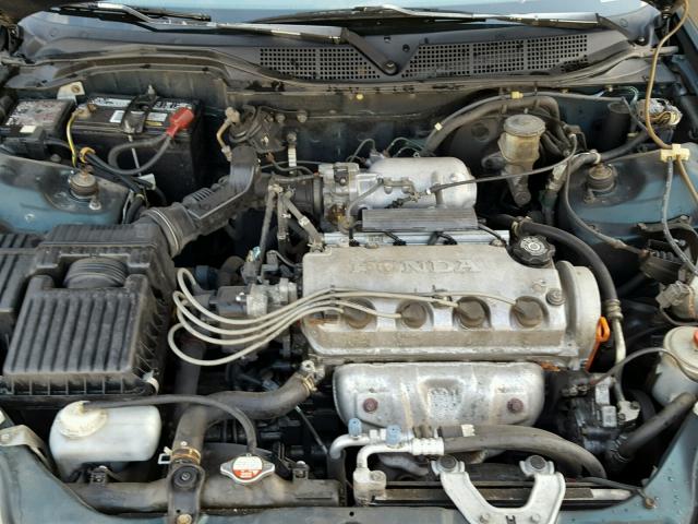 1HGEJ8248VL109573 - 1997 HONDA CIVIC EX მწვანე ფოტო 7