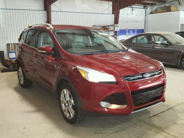 1FMCU9J94EUB66469 - 2014 FORD ESCAPE TIT RED photo 1