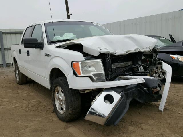 1FTEW1CM4DFD15797 - 2013 FORD F150 WHITE photo 1