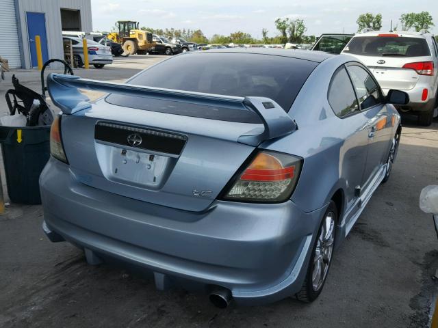 JTKDE177170147572 - 2007 TOYOTA SCION TC 蓝色 照片 4