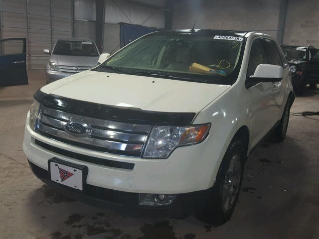 2FMDK49C87BA97341 - 2007 FORD EDGE SEL P CREAM photo 2