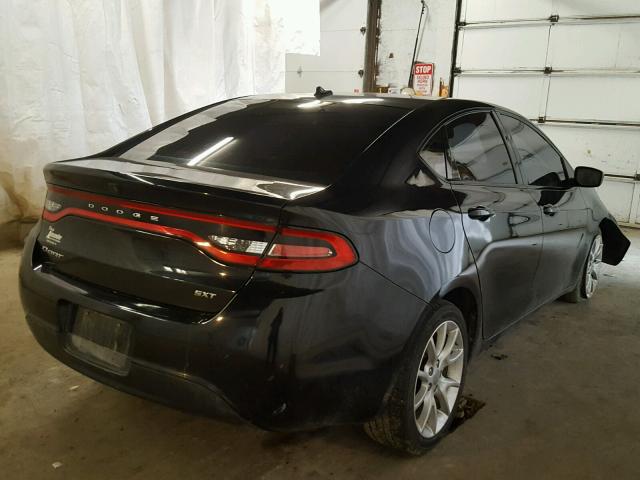 1C3CDFBA5DD259080 - 2013 DODGE DART SXT BLACK photo 4