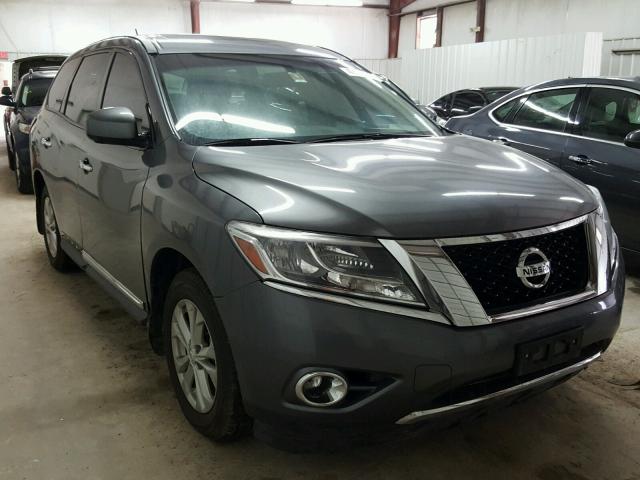 5N1AR2MN8FC681796 - 2015 NISSAN PATHFINDER GRAY photo 1