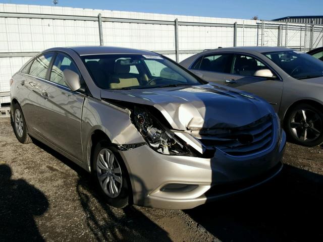 5NPEB4ACXBH096581 - 2011 HYUNDAI SONATA GLS GOLD photo 1