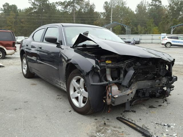 2B3KA43G37H739490 - 2007 DODGE CHARGER SE BLACK photo 1