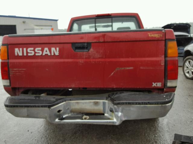 1N6SD11S8SC355824 - 1995 NISSAN TRUCK E/XE RED photo 9