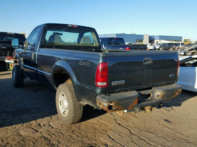 1FTNF21536EC83337 - 2006 FORD F250 GREEN photo 3