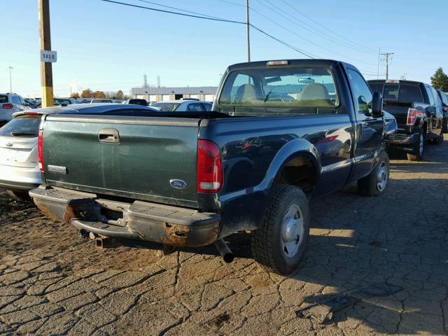 1FTNF21536EC83337 - 2006 FORD F250 GREEN photo 4