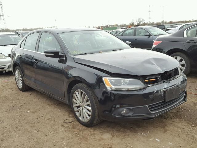 3VWL07AJ6EM387684 - 2014 VOLKSWAGEN JETTA SEL BLACK photo 1