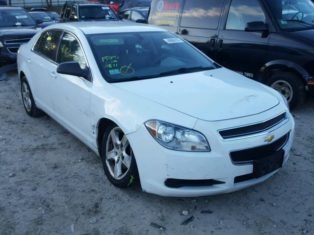 1G1ZB5E13BF252477 - 2011 CHEVROLET MALIBU LS WHITE photo 1