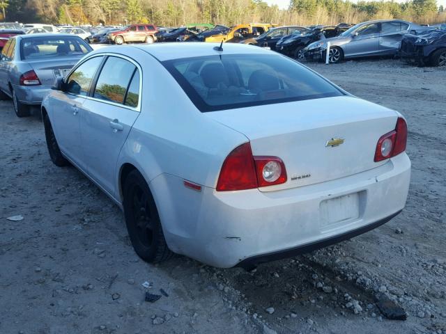 1G1ZB5E13BF252477 - 2011 CHEVROLET MALIBU LS WHITE photo 3