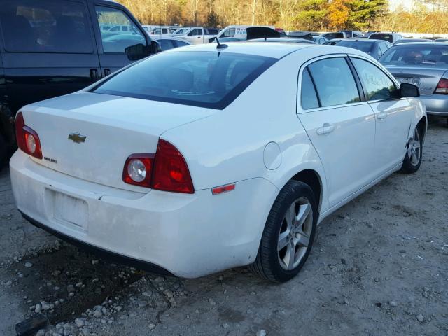 1G1ZB5E13BF252477 - 2011 CHEVROLET MALIBU LS WHITE photo 4