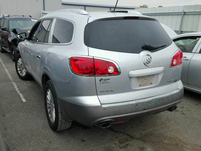 5GAKRBED2BJ335426 - 2011 BUICK ENCLAVE CX SILVER photo 3