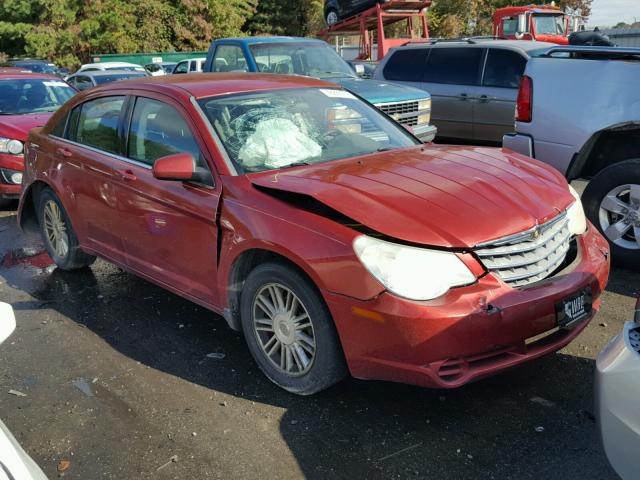 1C3LC56R98N166835 - 2008 CHRYSLER SEBRING TO RED photo 1