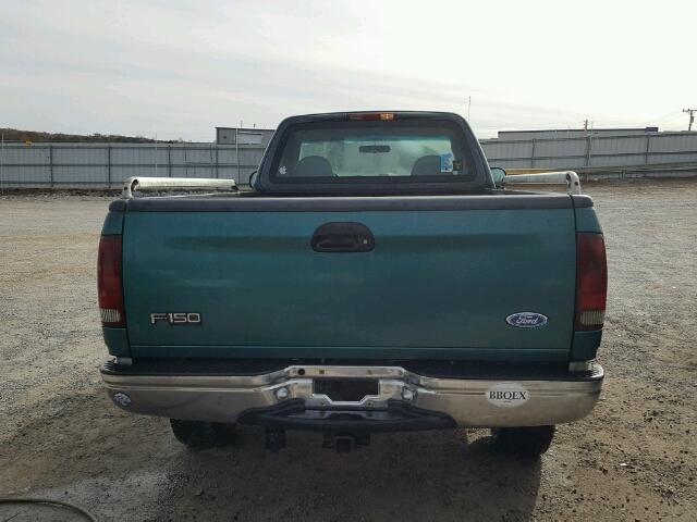 1FTDF1867VNA85931 - 1997 FORD F150 GREEN photo 6