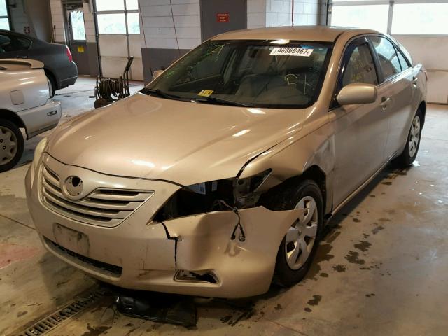 4T1BE46K59U304260 - 2009 TOYOTA CAMRY BASE GOLD photo 2