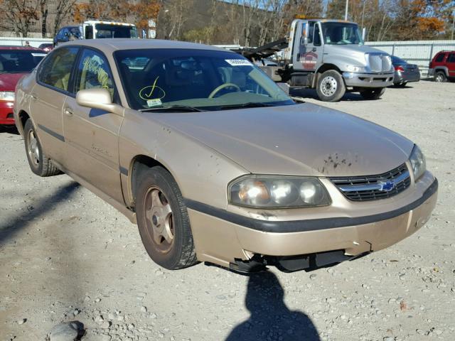 2G1WH55K7Y9327452 - 2000 CHEVROLET IMPALA LS GOLD photo 1