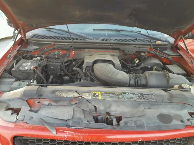 1FTRX18W22KA21442 - 2002 FORD F150 RED photo 7