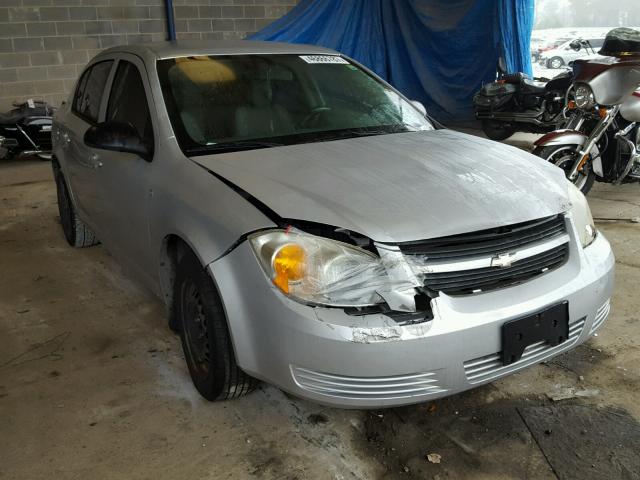 1G1AK55F877105131 - 2007 CHEVROLET COBALT LS SILVER photo 1