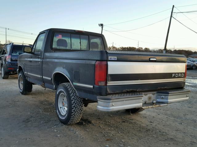 1FTEF14Y6RLA78241 - 1994 FORD F150 GREEN photo 3