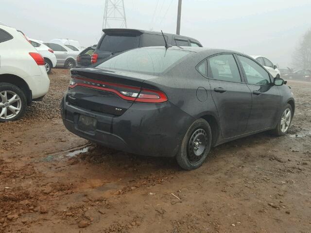 1C3CDFBB2FD373484 - 2015 DODGE DART SXT BLACK photo 4