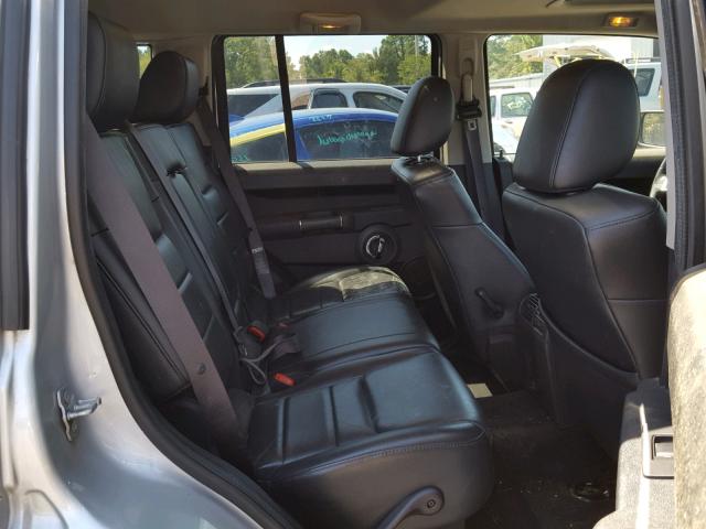 1J8HH48K09C552479 - 2009 JEEP COMMANDER SILVER photo 6