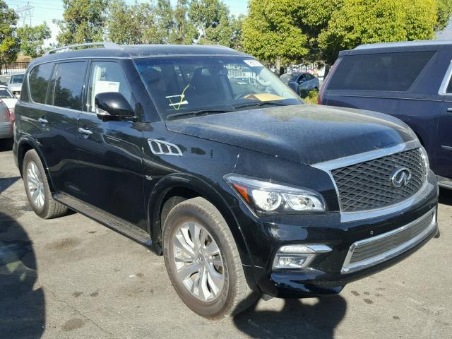 JN8AZ2NF0H9644144 - 2017 INFINITI QX80 BLACK photo 1