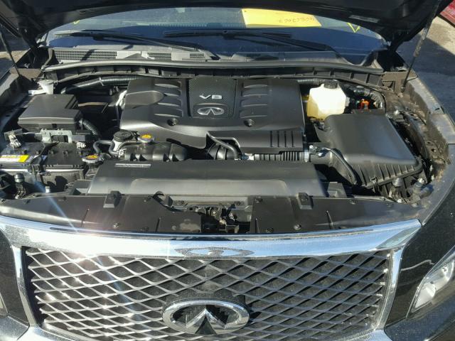 JN8AZ2NF0H9644144 - 2017 INFINITI QX80 BLACK photo 7