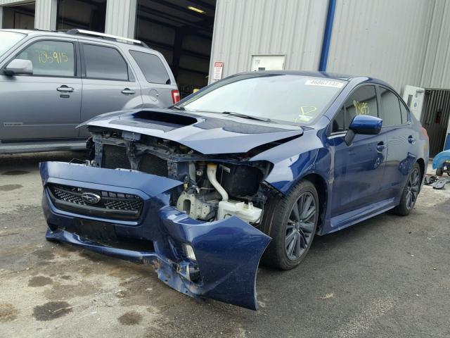 JF1VA1J61F8835858 - 2015 SUBARU WRX LIMITE BLUE photo 2