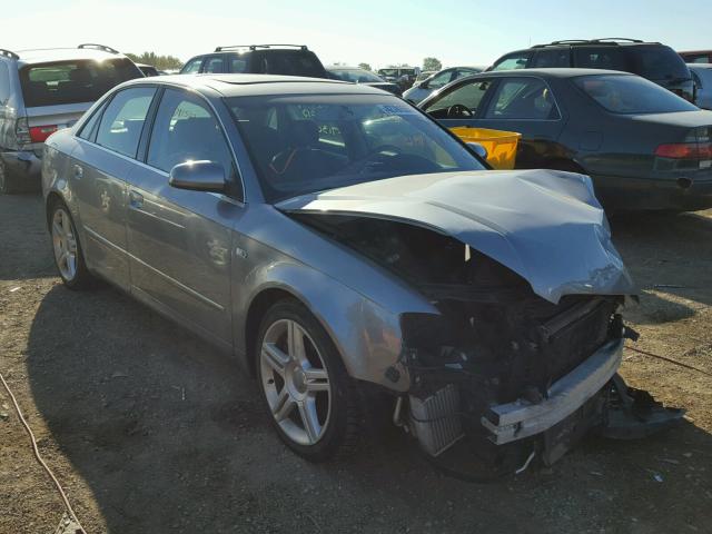 WAUDF78E77A127130 - 2007 AUDI A4 2.0T QU GRAY photo 1