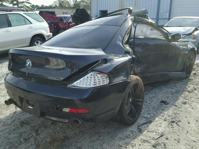 WBAEH73465B215946 - 2005 BMW 645 CI AUT BLACK photo 4