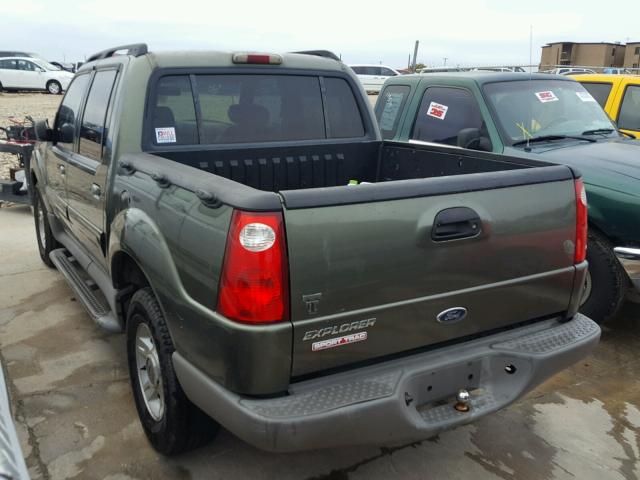 1FMZU67E82UB44452 - 2002 FORD EXPLORER S GREEN photo 3