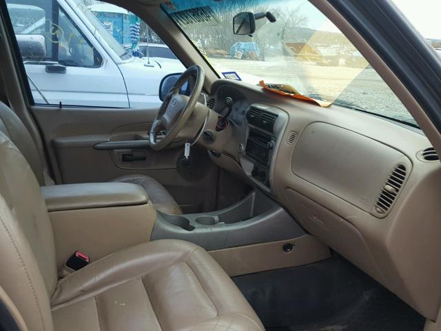 1FMZU67E82UB44452 - 2002 FORD EXPLORER S GREEN photo 5