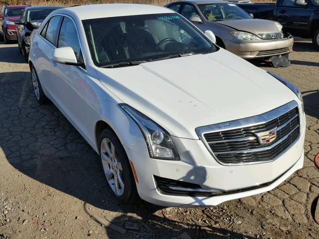 1G6AH5SX7F0107255 - 2015 CADILLAC ATS LUXURY WHITE photo 1