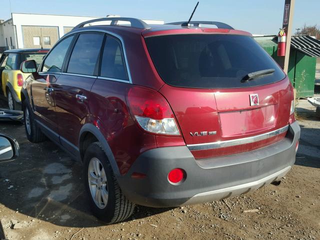 3GSCL33P78S674735 - 2008 SATURN VUE XE RED photo 3