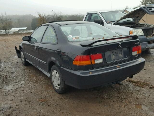1HGEJ8243TL074549 - 1996 HONDA CIVIC EX 黑色 照片 3