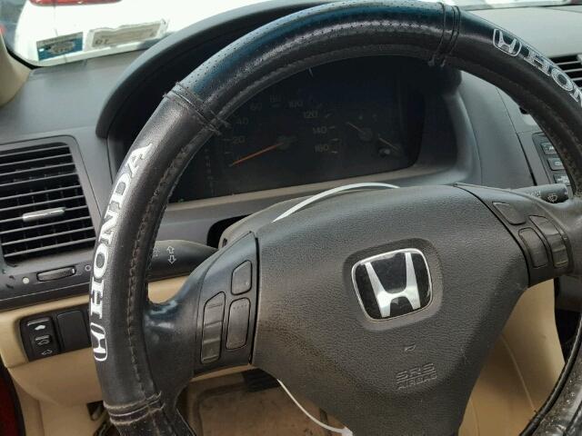 1HGCM72663A032074 - 2003 HONDA ACCORD EX 红色 照片 8
