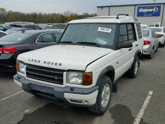 SALTY1249XA901053 - 1999 LAND ROVER DISCOVERY WHITE photo 2