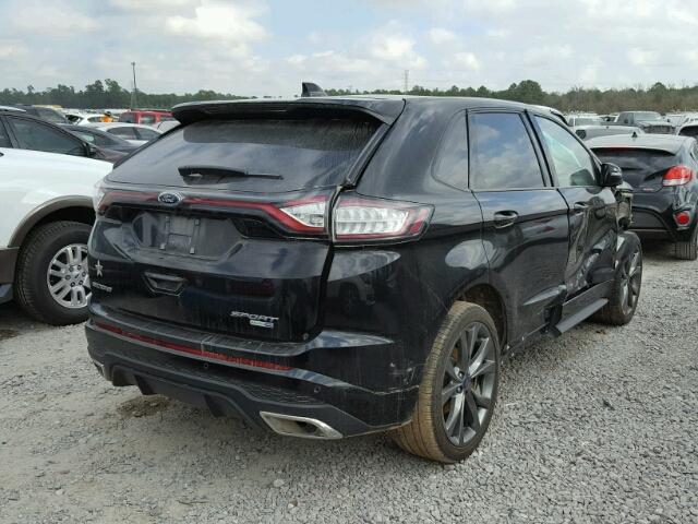 2FMPK4AP2GBC20790 - 2016 FORD EDGE SPORT BLACK photo 4