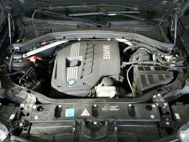 5UXWX5C5XBL700571 - 2011 BMW X3 XDRIVE2 Czarny zdjęcie 7