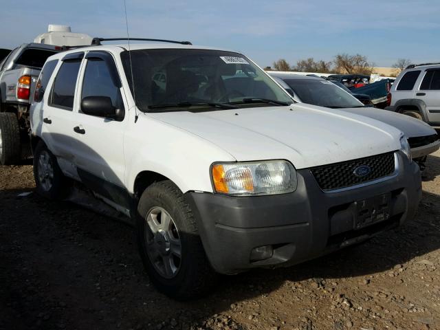 1FMYU93153KD10651 - 2003 FORD ESCAPE XLT WHITE photo 1