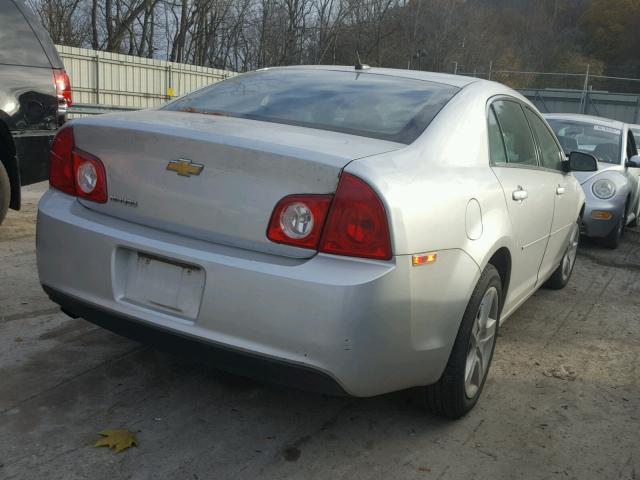 1G1ZB5E1XBF170987 - 2011 CHEVROLET MALIBU LS SILVER photo 4