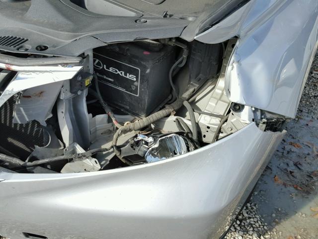 JTJZK1BA1A2400343 - 2010 LEXUS RX 350 SILVER photo 9