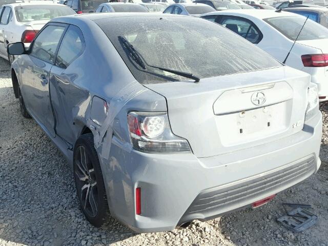 JTKJF5C72GJ013869 - 2016 TOYOTA SCION TC 灰色 照片 3