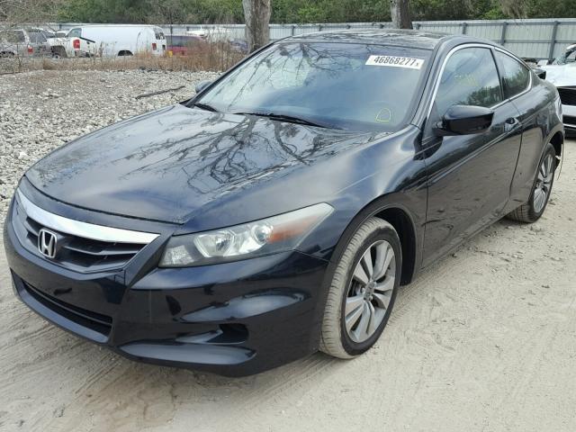 1HGCS1B35BA003415 - 2011 HONDA ACCORD LX- BLACK photo 2