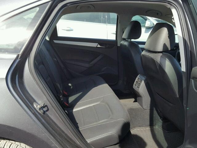 1VWBH7A33DC011675 - 2013 VOLKSWAGEN PASSAT SE GRAY photo 6