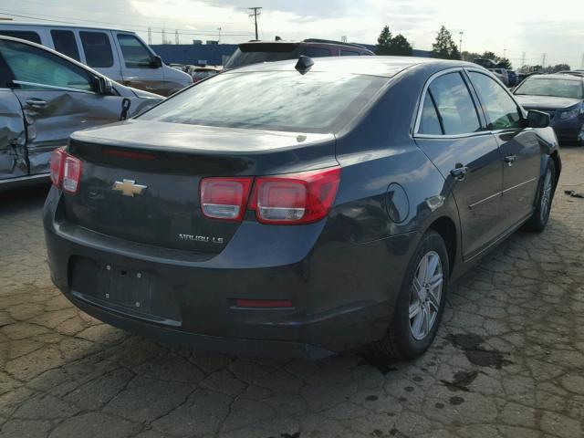 1G11B5SL8EF175337 - 2014 CHEVROLET MALIBU LS GRAY photo 4