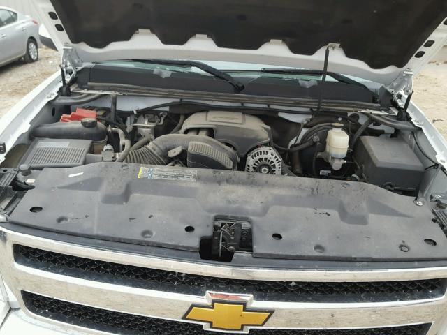 3GCPKTE35BG142842 - 2011 CHEVROLET SILVERADO WHITE photo 7