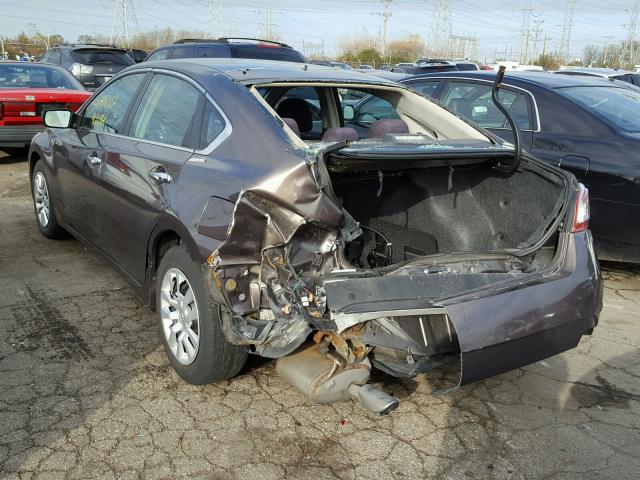 1N4AL3AP3DN502220 - 2013 NISSAN ALTIMA 2.5 BROWN photo 3